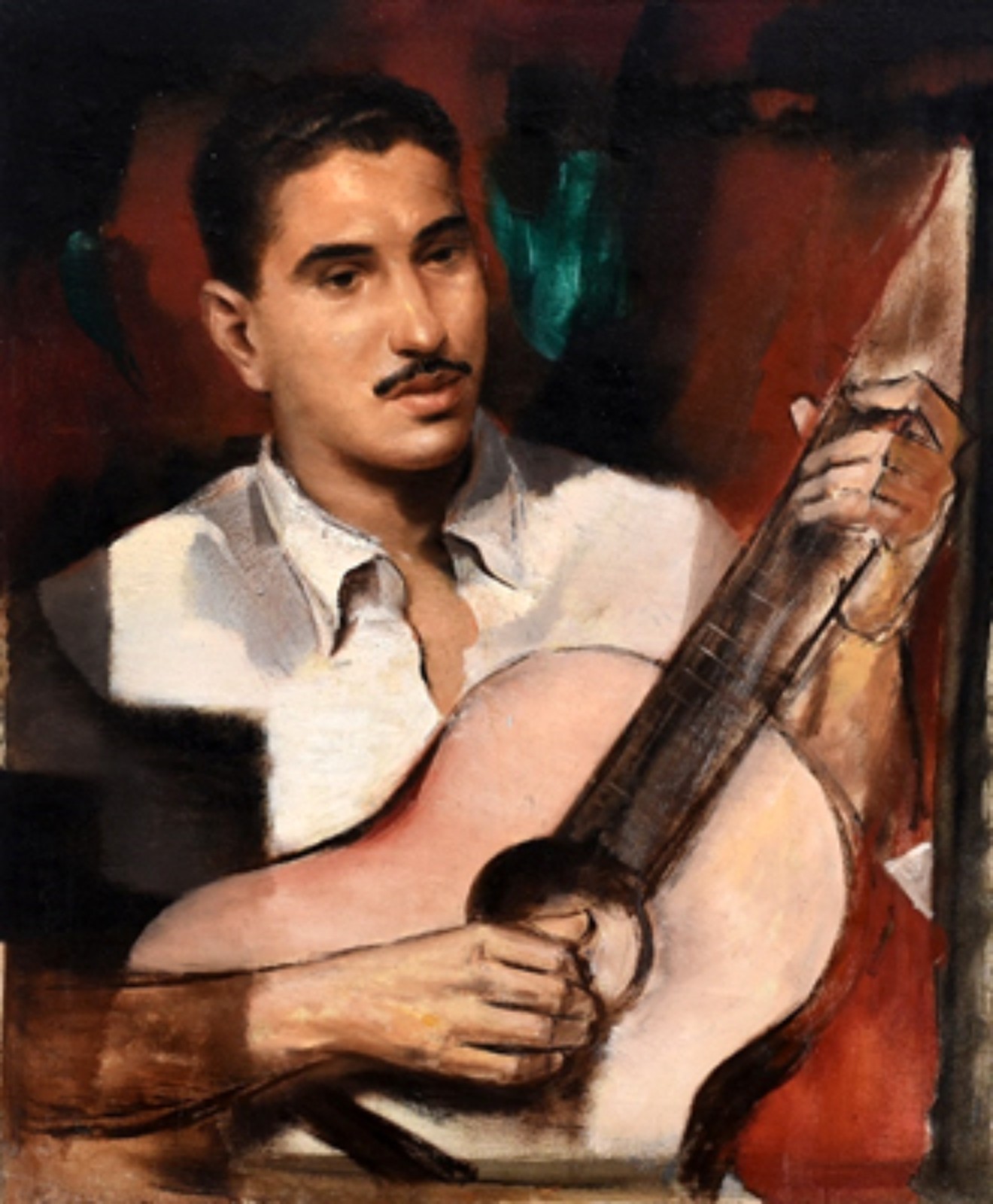Enrico Bianco (1918-2013), Retrato de Dorival Caymmi - foto 1 de 3