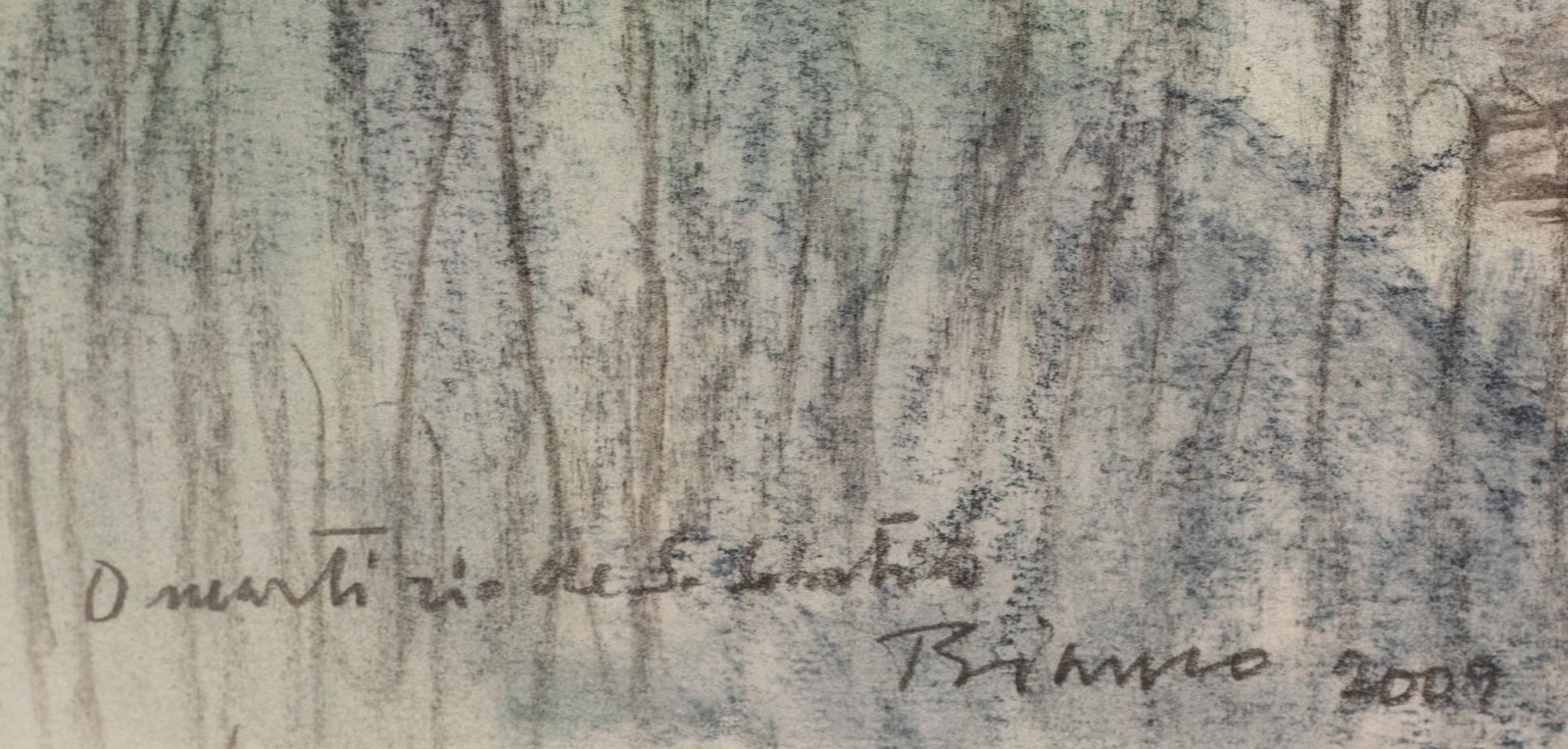 Enrico Bianco (1918-2013), O Martírio de São Sebastião, 2009 - foto 3 de 4
