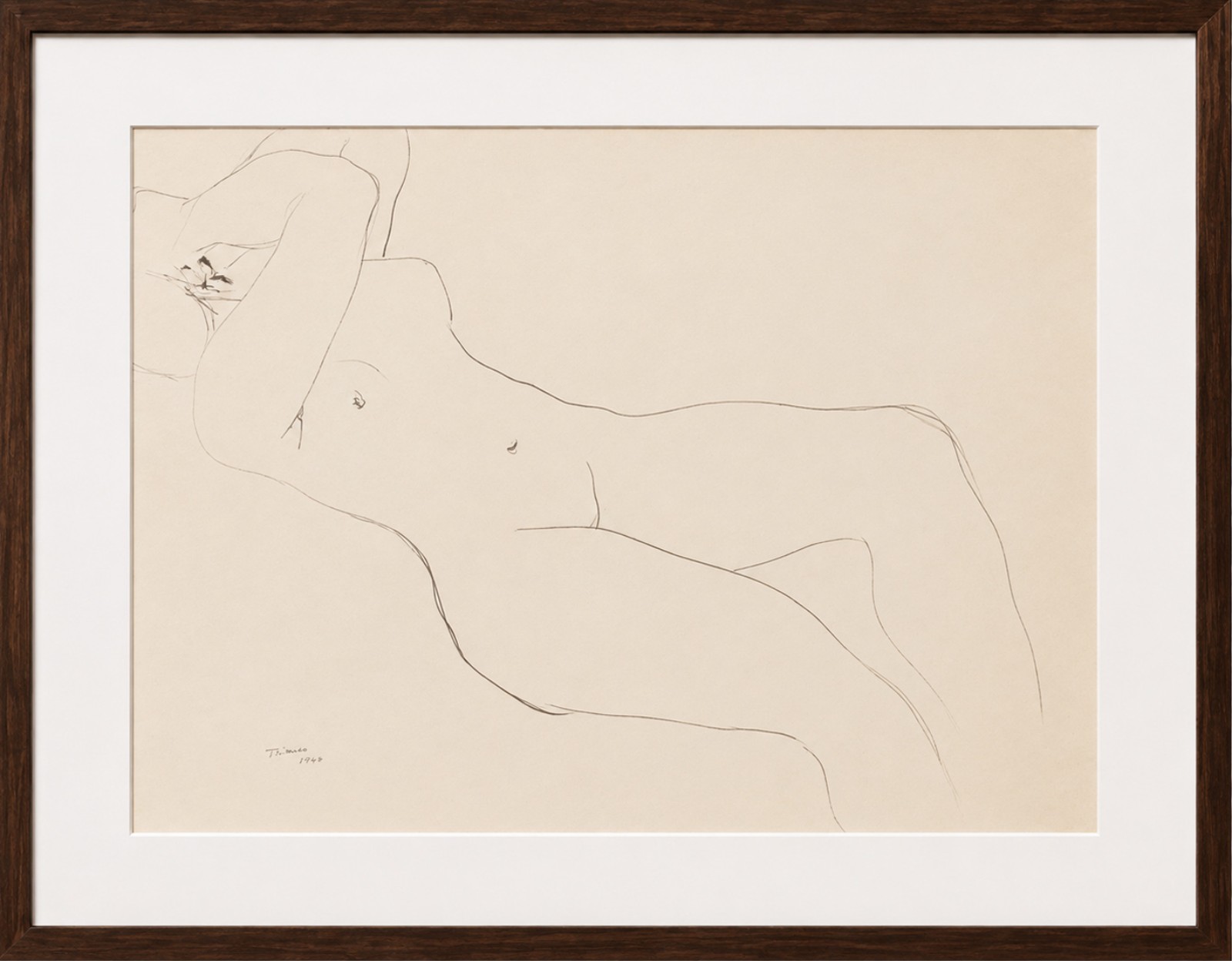 Enrico Bianco (1918-2013), Nú, 1940 - foto 2 de 4