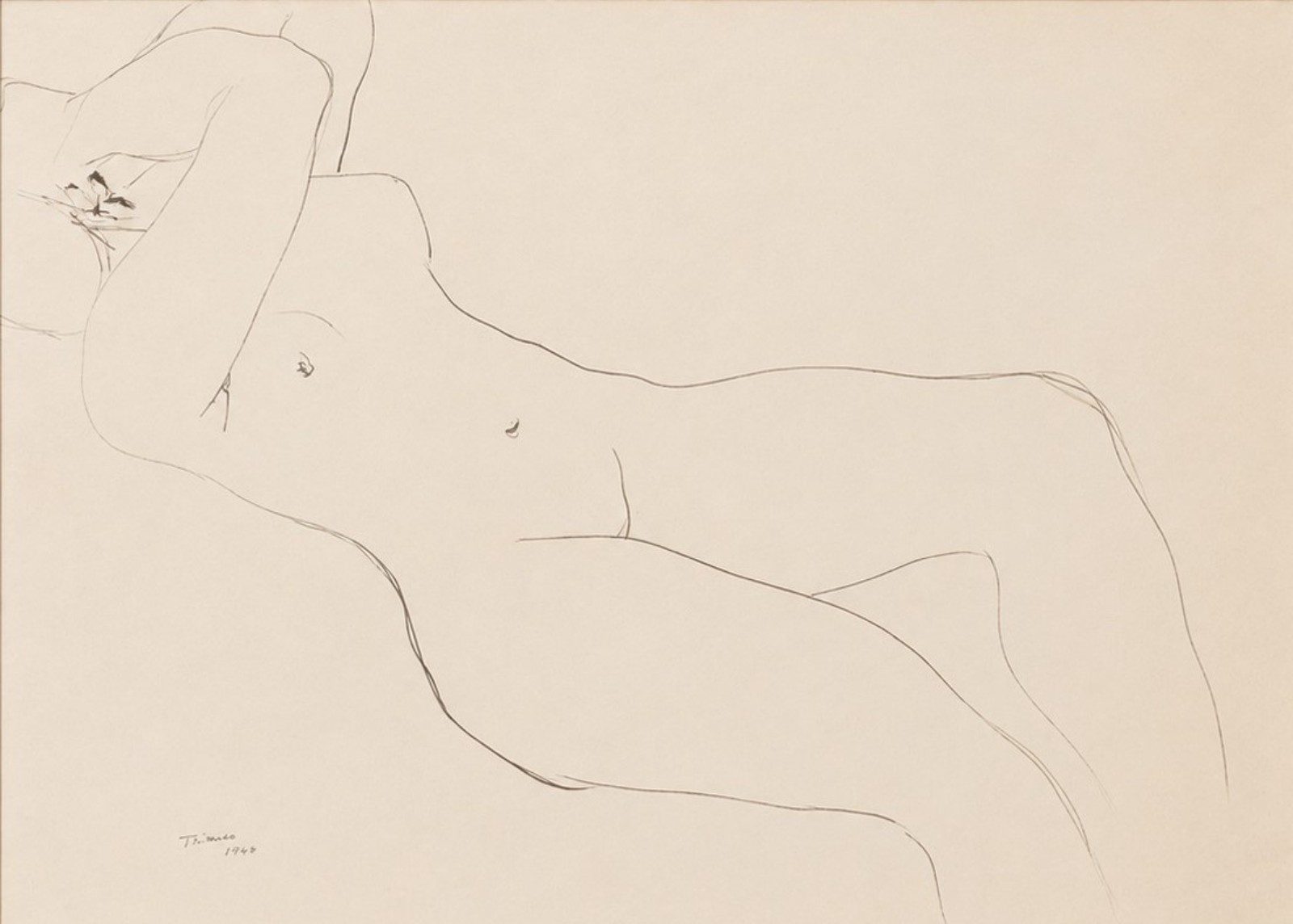 Enrico Bianco (1918-2013), Nú, 1940 - foto 1 de 4
