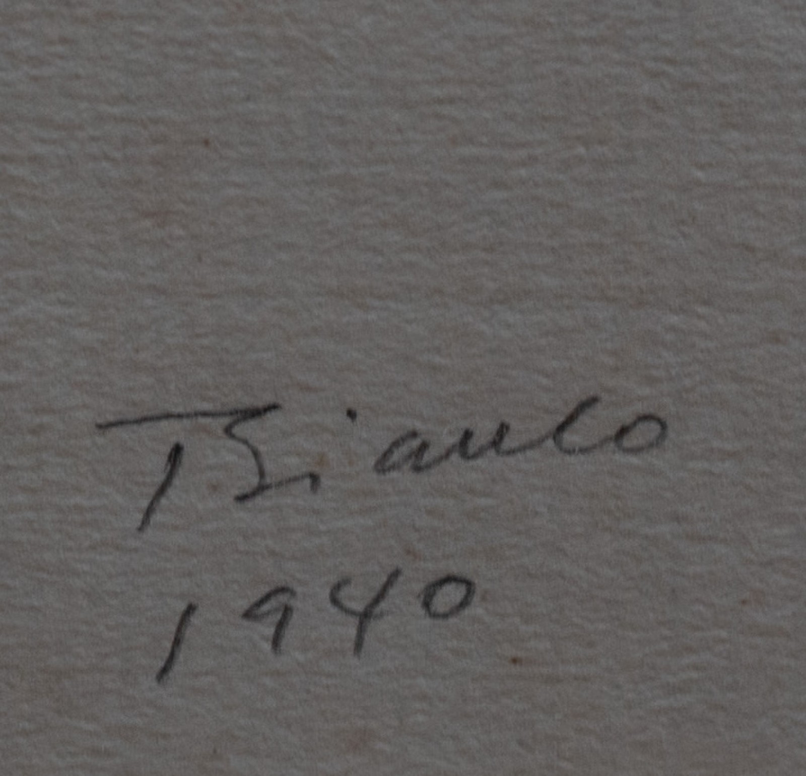 Enrico Bianco (1918-2013), Nú, 1940 - foto 3 de 4