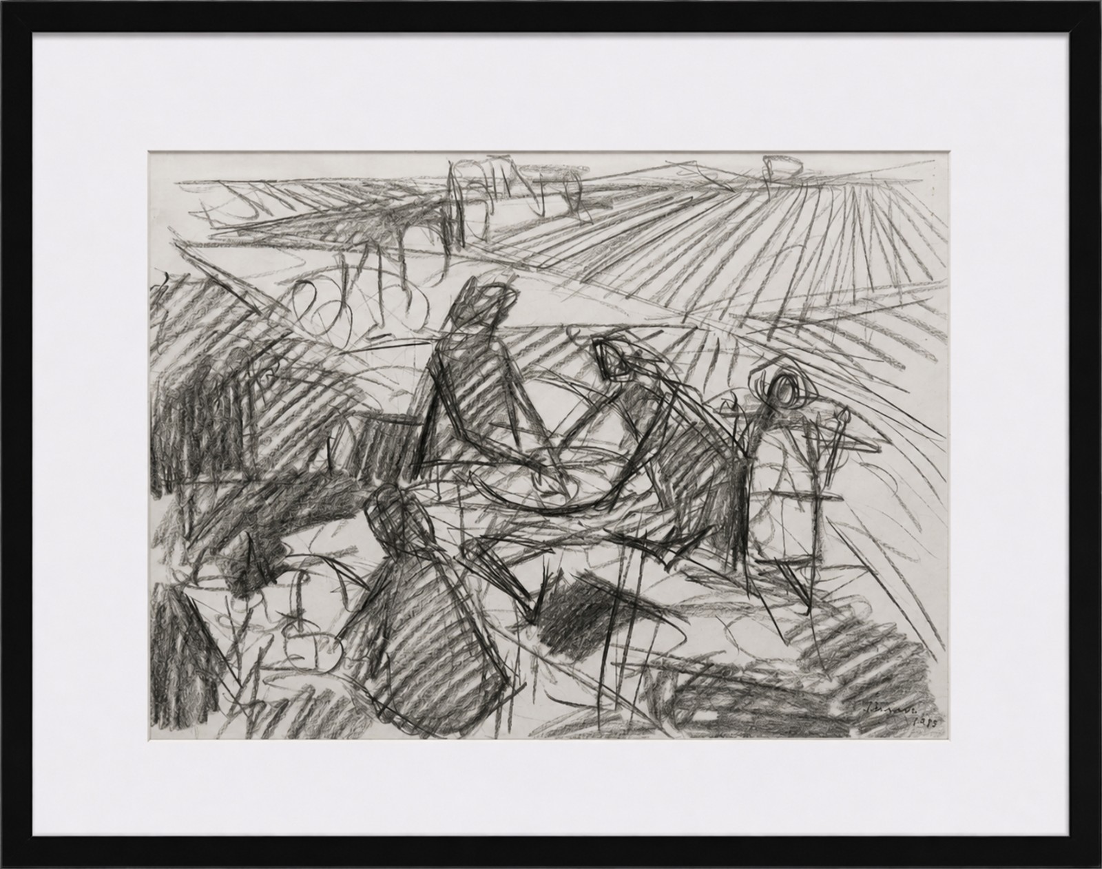 Enrico Bianco (1918-2013), Colheita, 1983 - foto 2 de 4