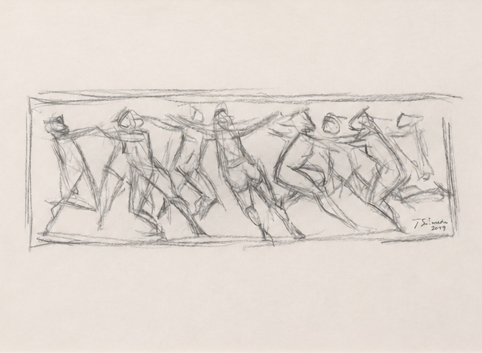 Enrico Bianco (1918-2013), Estudo para Movimento, 2009 - foto 1 de 4