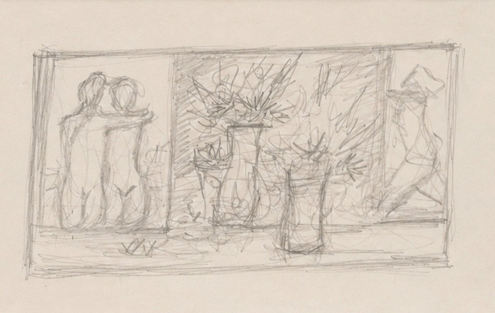 Enrico Bianco (1918-2013), Estudo Vaso com Flores - foto 1 de 3
