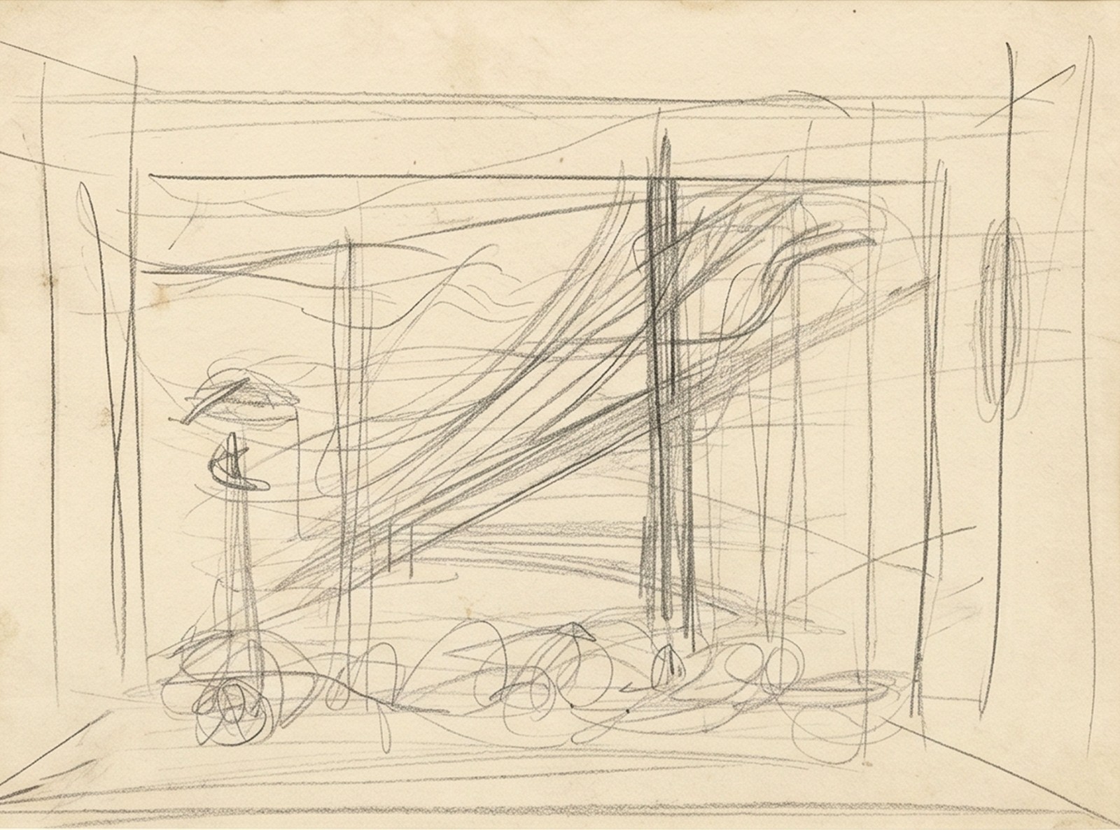 Enrico Bianco (1918-2013), Estudo Ballet Ruth - foto 1 de 3