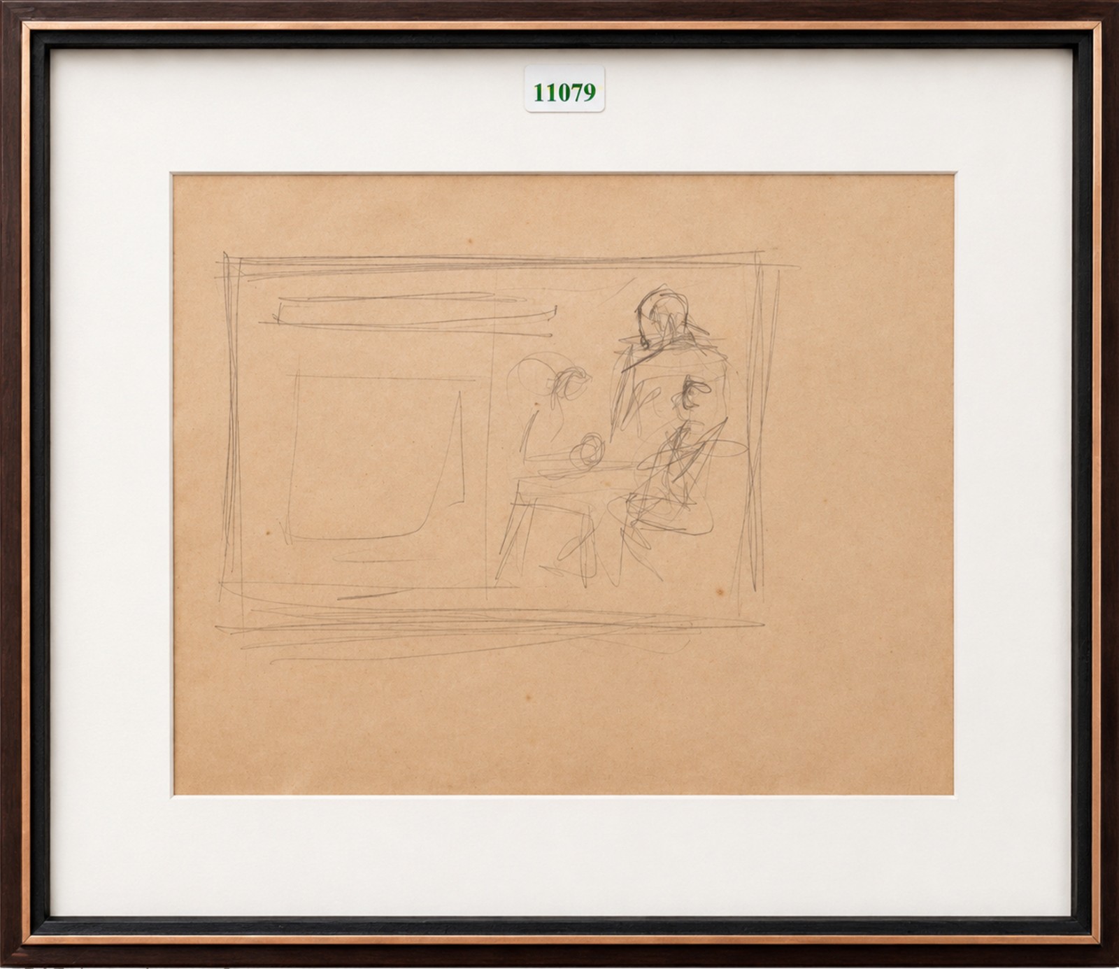 Enrico Bianco (1918-2013), Estudo para 2 Obras (frente) e 1 Obra (verso) - foto 3 de 5