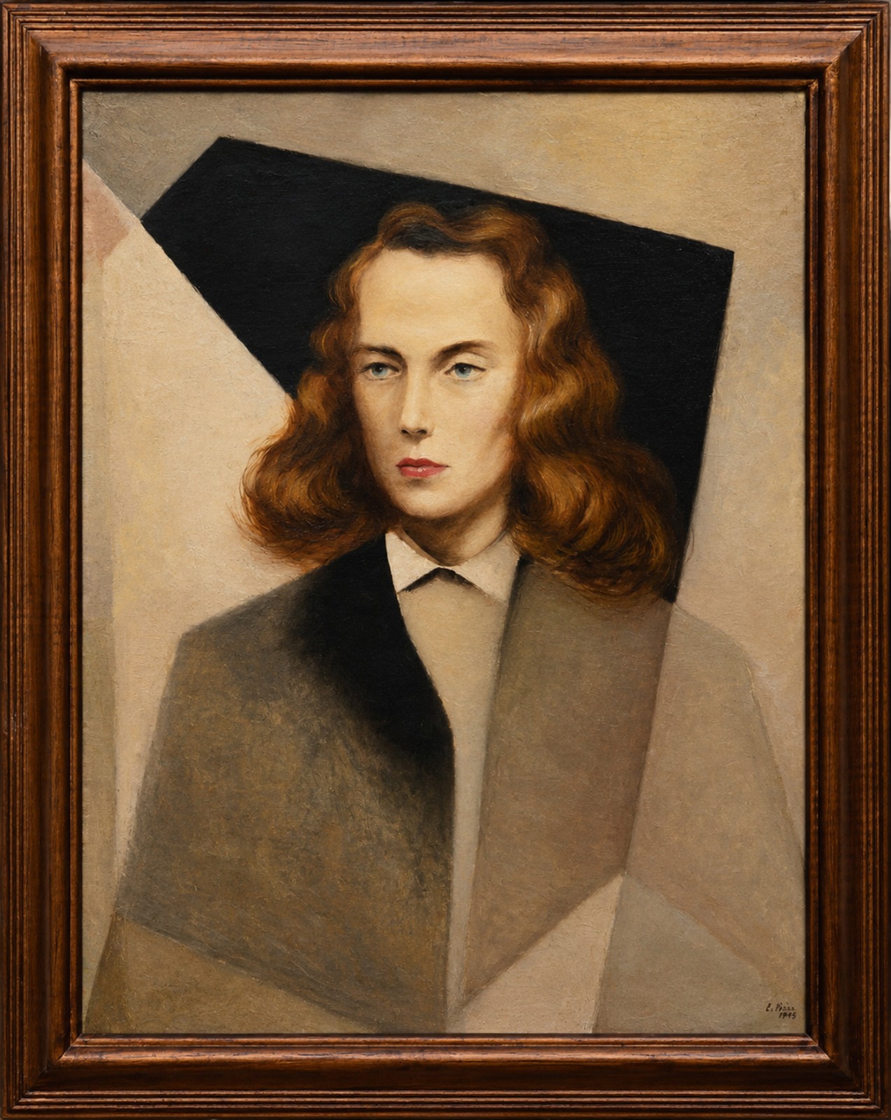 Enrico Bianco (1918-2013), Retrato de Tatiana Grigorieva, 1945 - foto 2 de 4