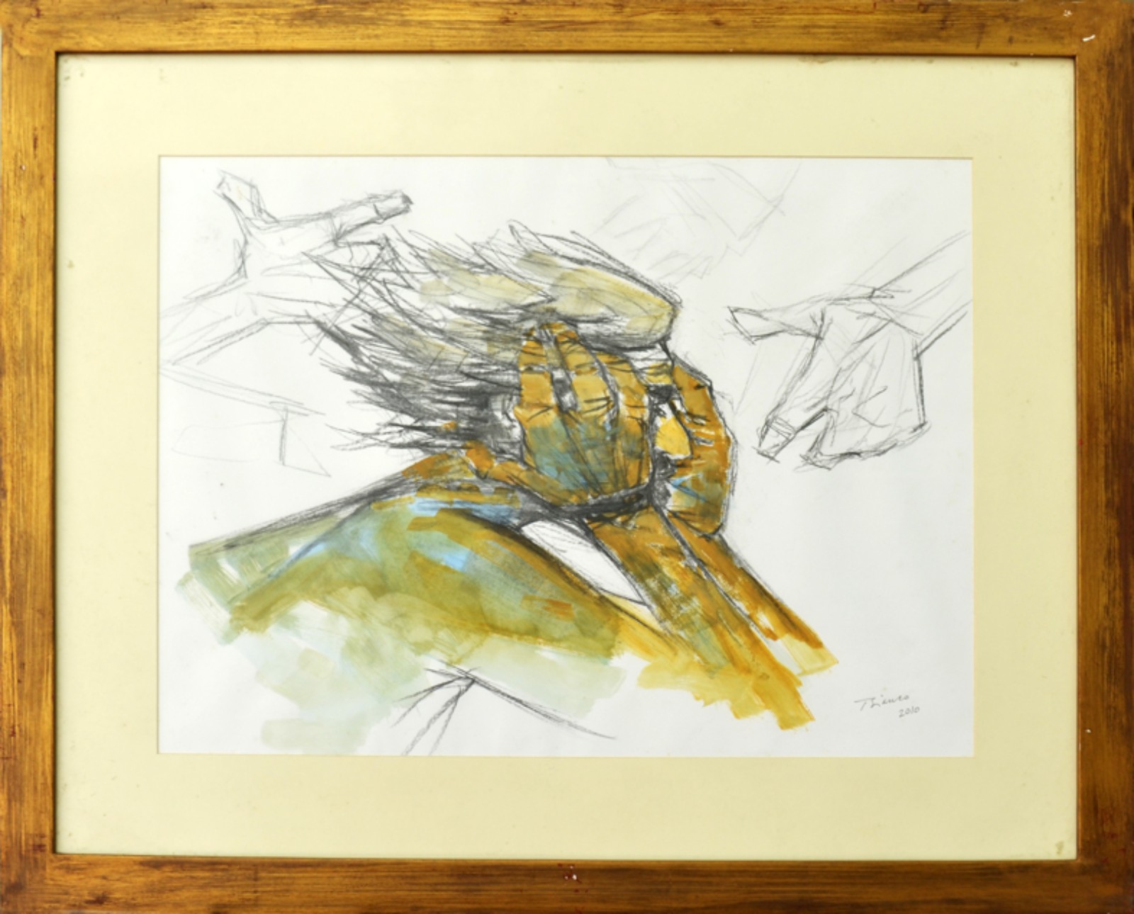 Enrico Bianco (1918-2013), Cabeça de Cristo, 2010 - foto 2 de 4