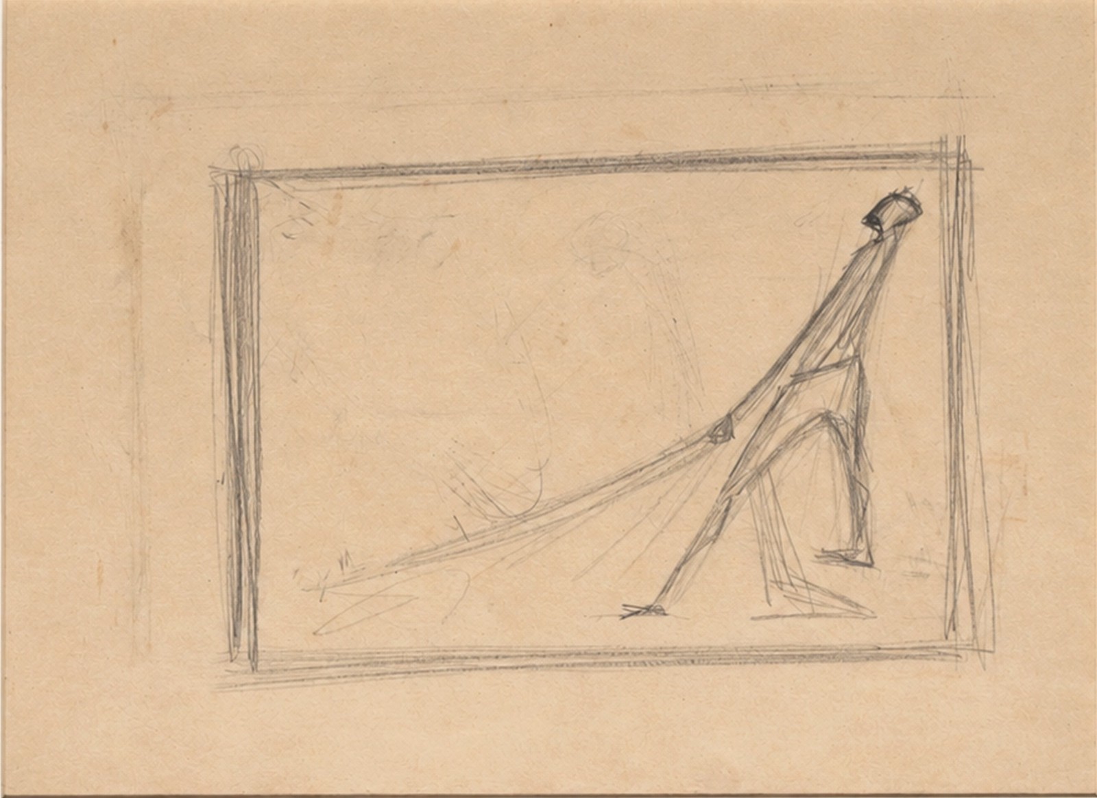 Enrico Bianco (1918-2013), Estudo para 3 Obras (frente) e 1 obra (verso), 1955 - foto 3 de 5