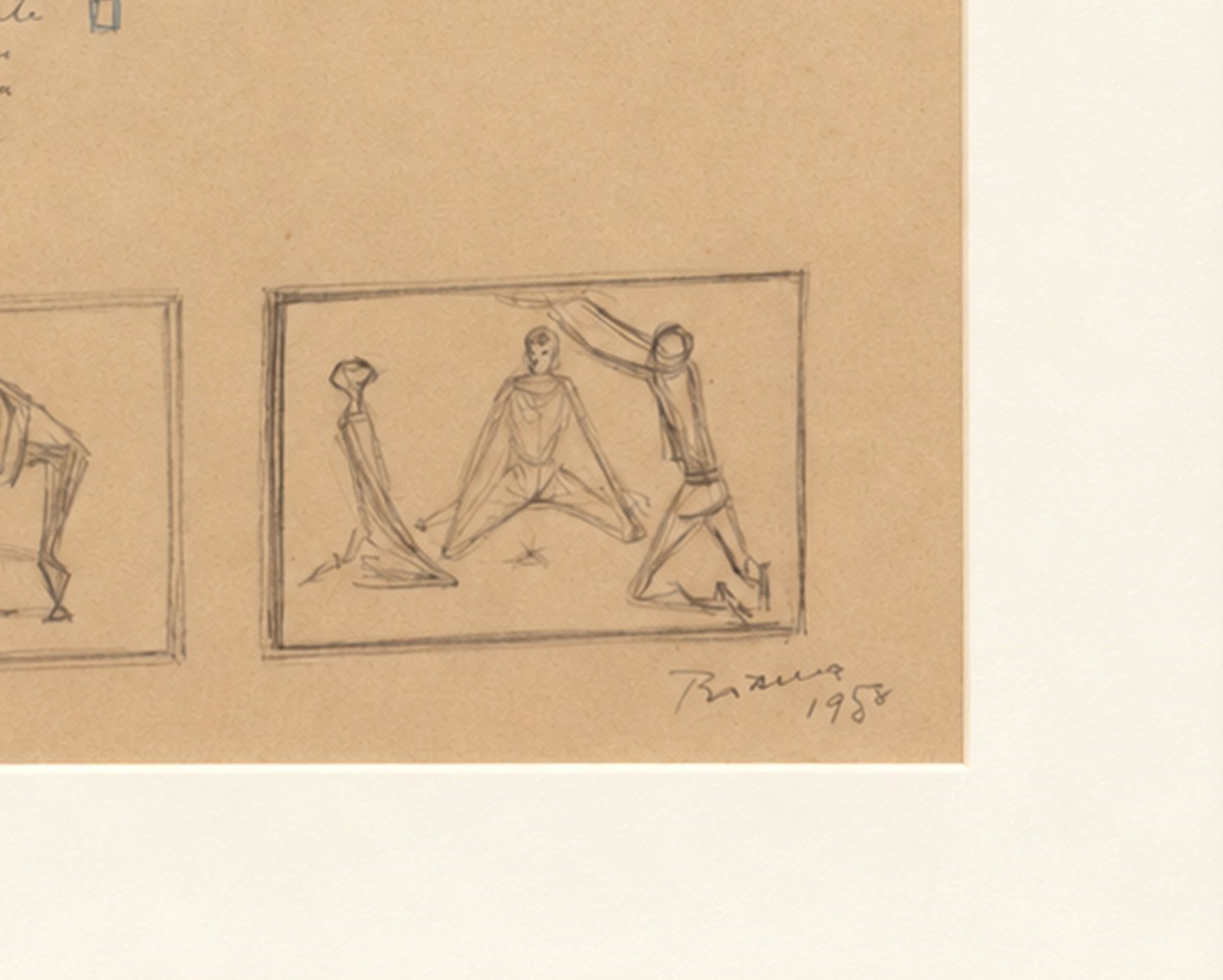Enrico Bianco (1918-2013), Estudo para 2 Obras, 1956 - foto 3 de 4