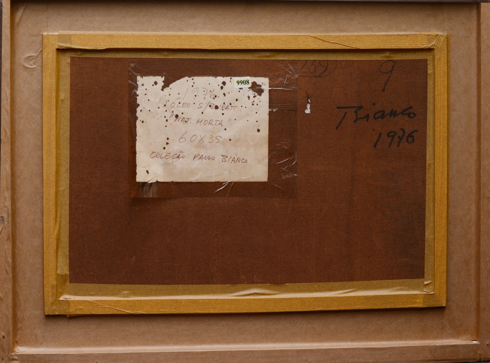 Enrico Bianco (1918-2013), Natureza Morta, 1976 - foto 5 de 5