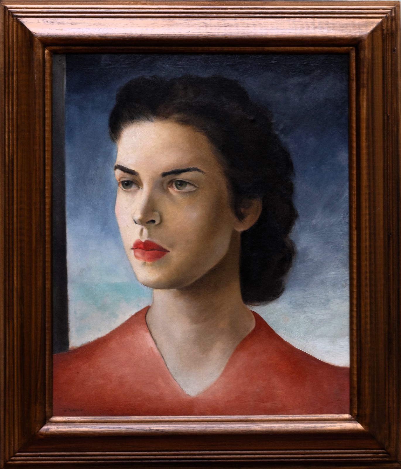 Enrico Bianco (1918-2013), Retrato de Yeda Sampaio, 1945 - foto 2 de 4
