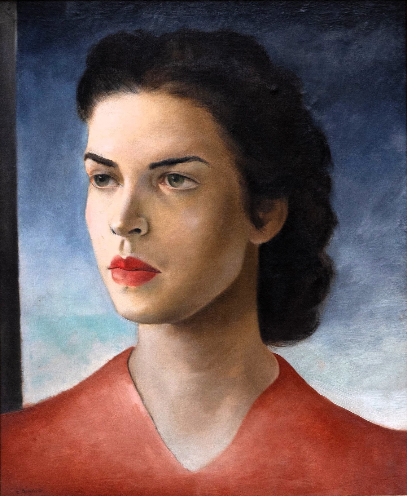 Enrico Bianco (1918-2013), Retrato de Yeda Sampaio, 1945 - foto 1 de 4