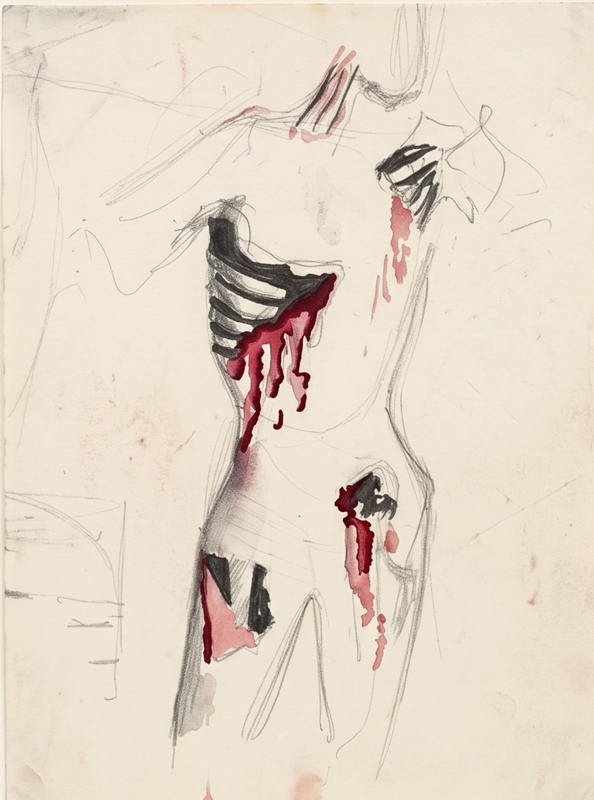 Enrico Bianco (1918-2013), Estudo Nú - foto 1 de 3