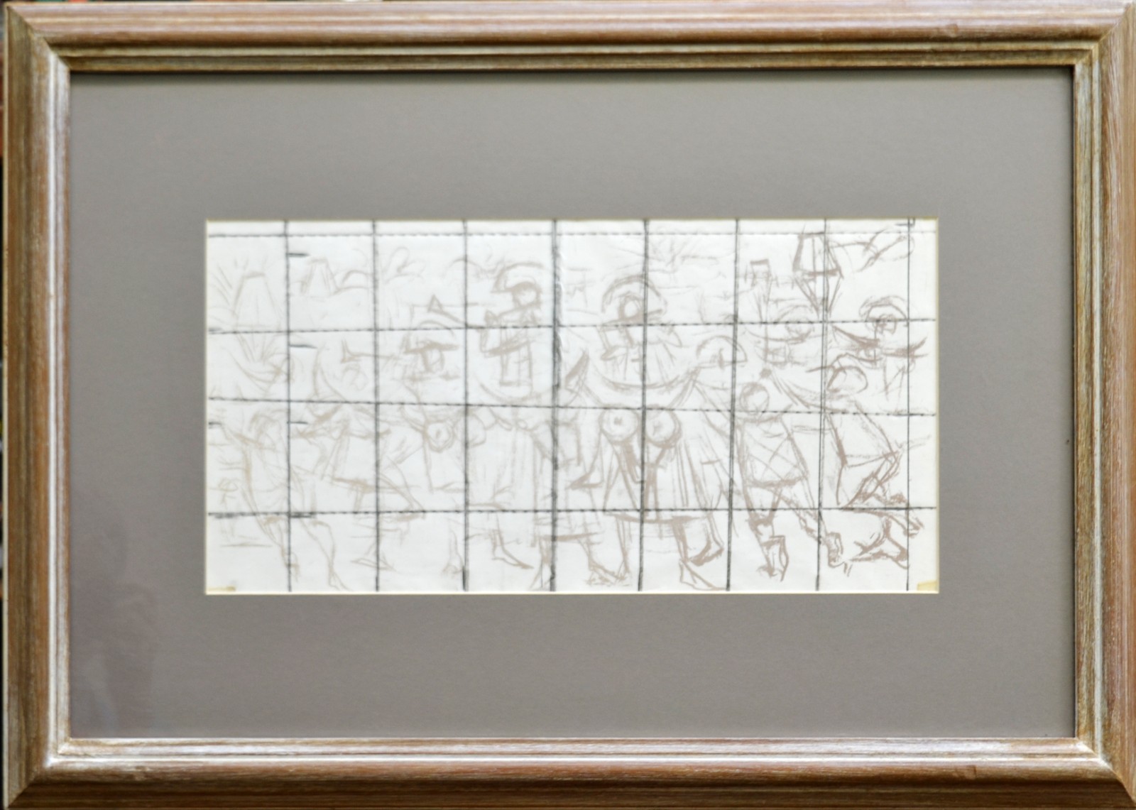 Enrico Bianco (1918-2013), Estudo para Painel Bumba meu Boi - foto 2 de 3