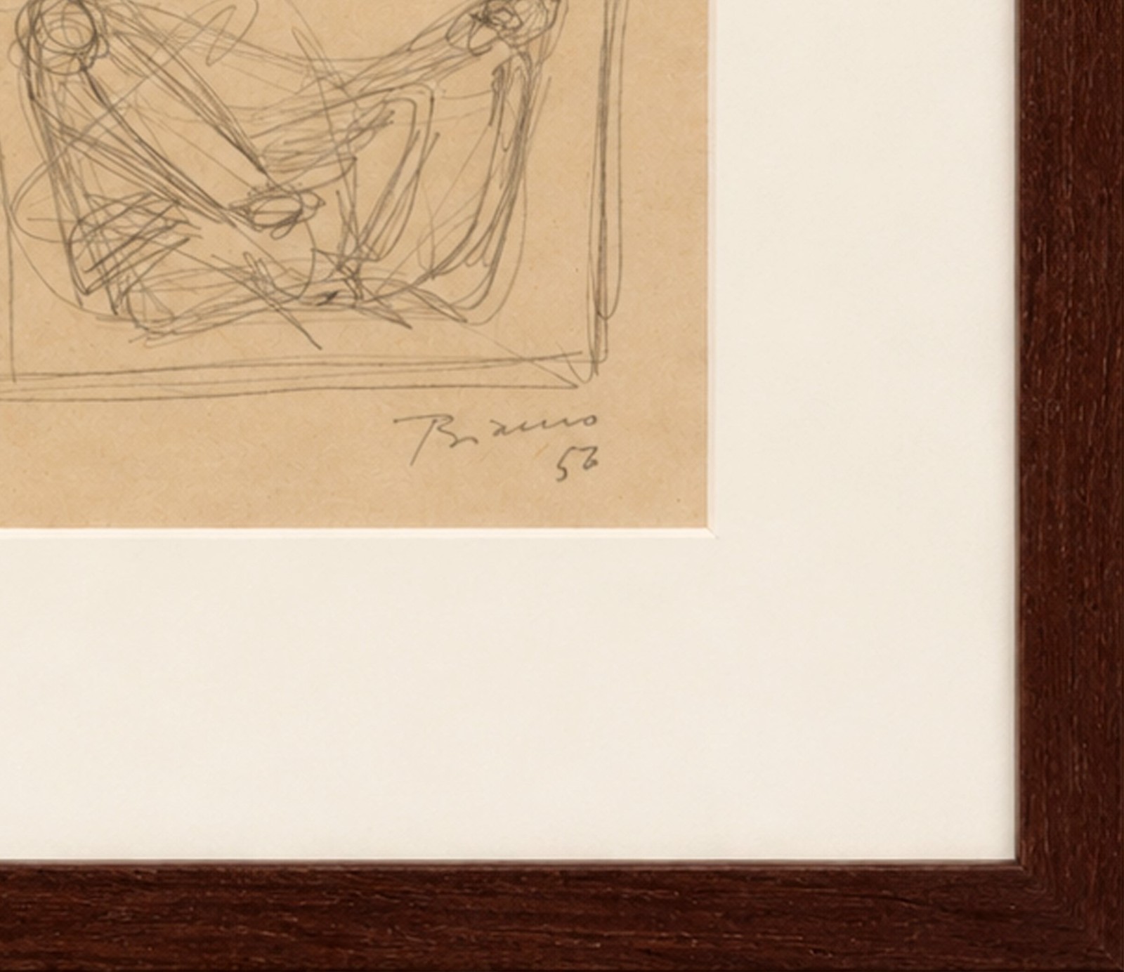 Enrico Bianco (1918-2013), Estudo para 4 Obras, 1956 - foto 3 de 4