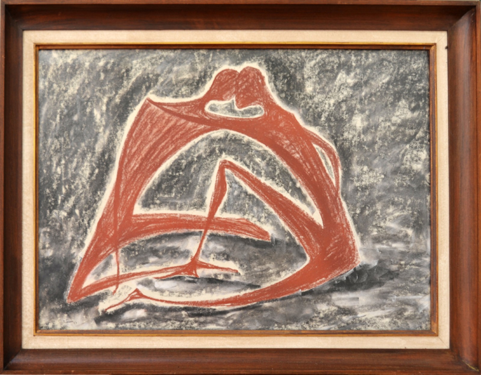 Enrico Bianco (1918-2013), Duas Figuras, 1957 - foto 2 de 4