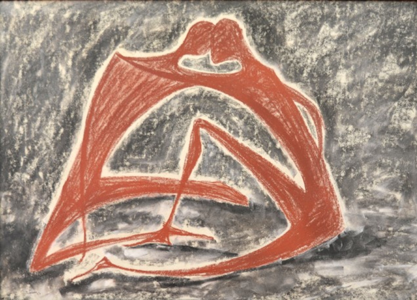 Enrico Bianco (1918-2013), Duas Figuras, 1957 - foto 1 de 4