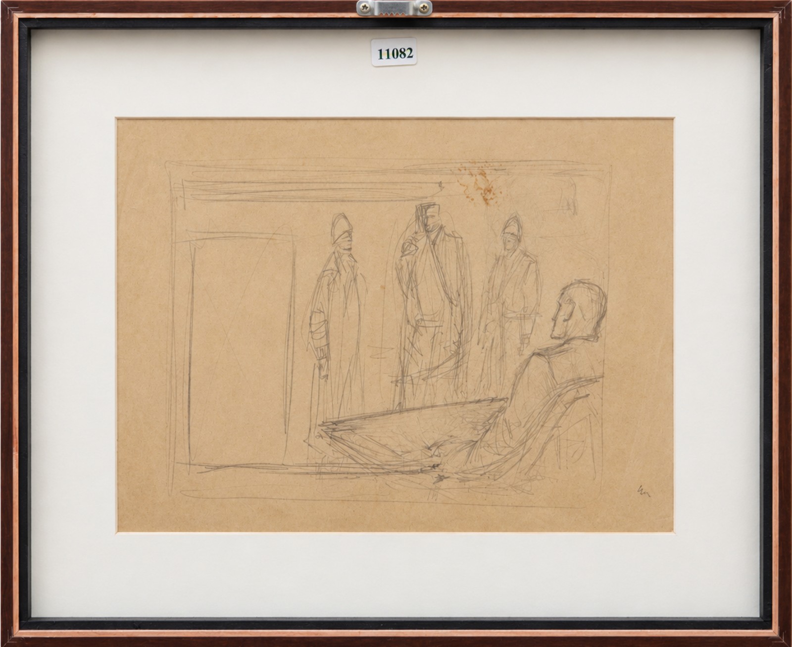 Enrico Bianco (1918-2013), Estudo para 2 Obras (frente) e 1 obra (verso), 1956 - foto 4 de 5