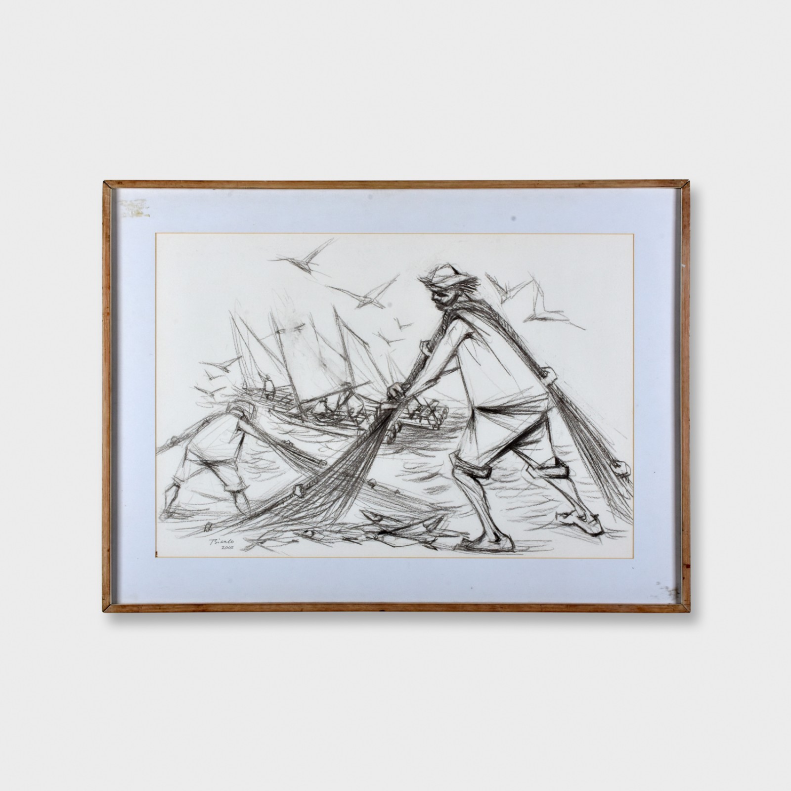 Enrico Bianco (1918-2013), O pescador, 2005 - foto 2 de 4