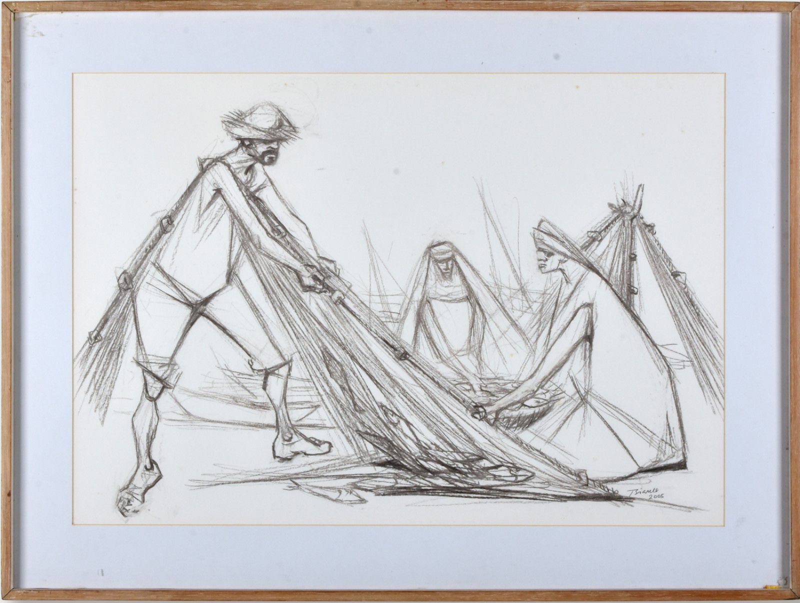 Enrico Bianco (1918-2013), Pescadores, 2005 - foto 1 de 4