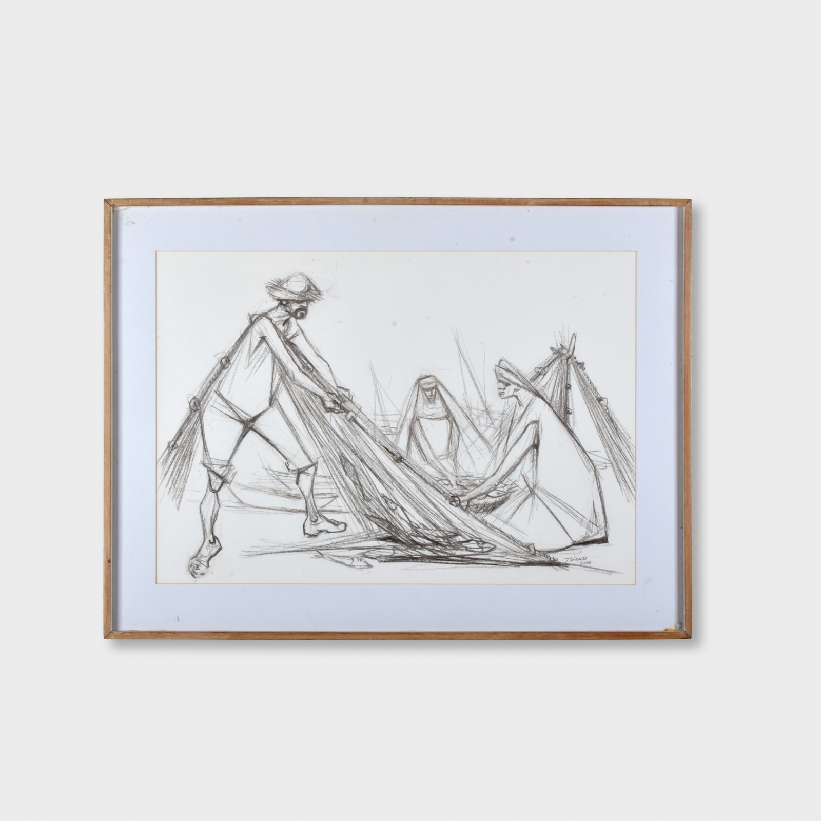 Enrico Bianco (1918-2013), Pescadores, 2005 - foto 2 de 4
