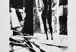 Enrico Bianco (1918-2013), Álbum (7 gravuras) - Álbum contendo 7 gravuras de Enrico Bianco:<br><br>1: Carlos Drummond 5, 1985 - Serigrafia em preto e branco - Ed. P/A - Ass. inf. direito - 47,5 x 35