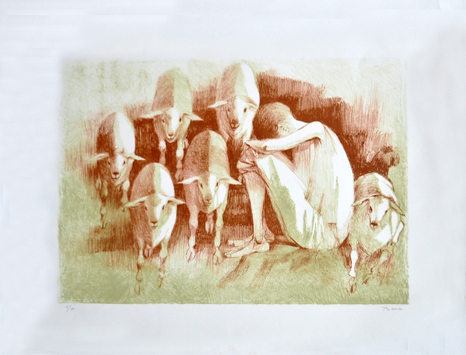 Enrico Bianco (1918-2013), Álbum (6 gravuras) - foto 3 de 7