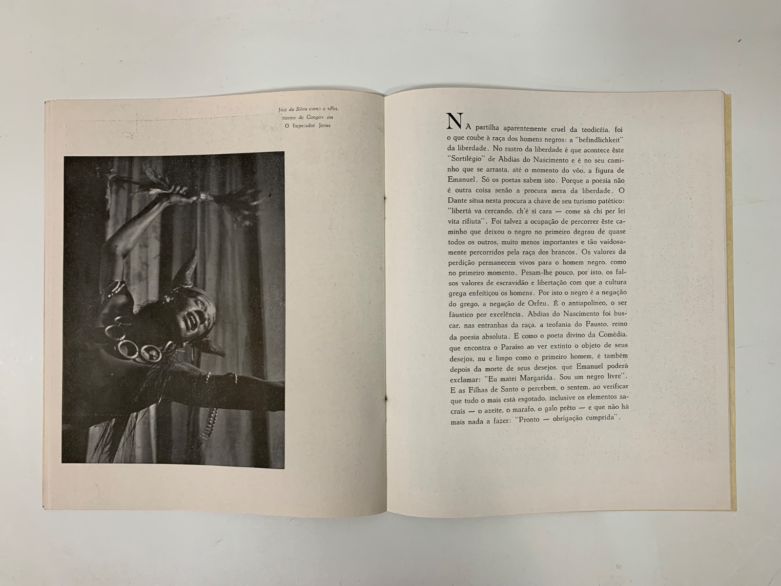 Enrico Bianco (1918-2013), Sortilégio, "Mistério Negro de Abdias do Nascimento". 1957 - foto 3 de 9