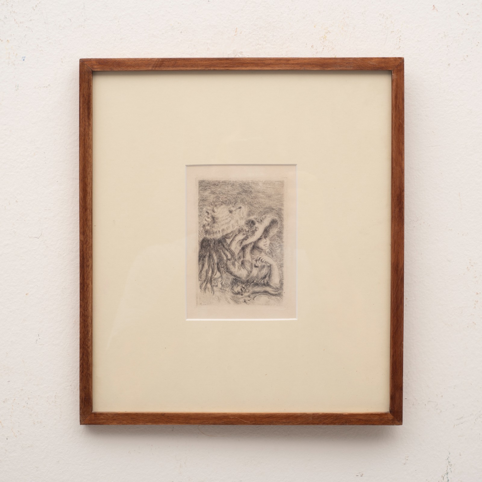 Pierre Renoir (1841-1919), O Chapéu Alfinetado - Le Chapeau Épinglé - foto 1 de 3