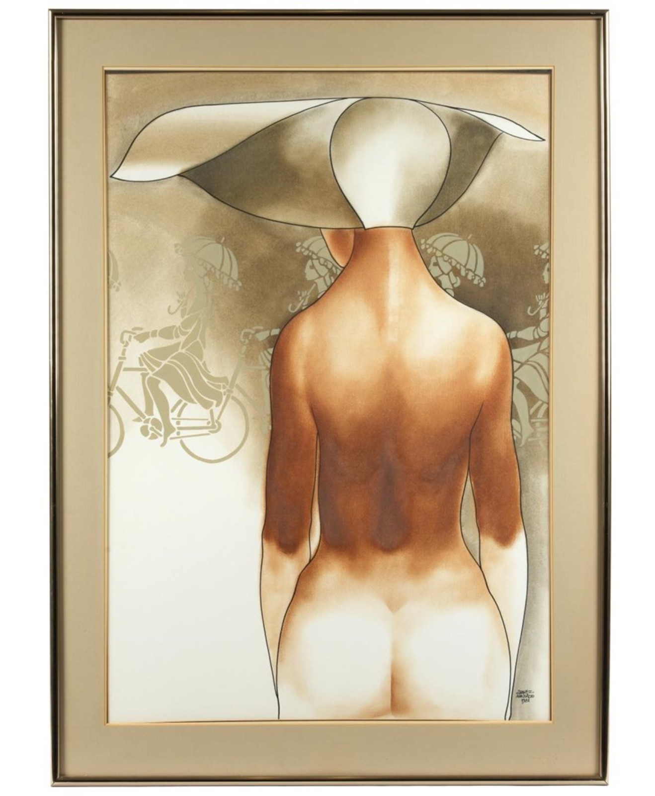 Juarez Machado (1941-2026), Dama Nua com Chapéu, 1981 - foto 1 de 2