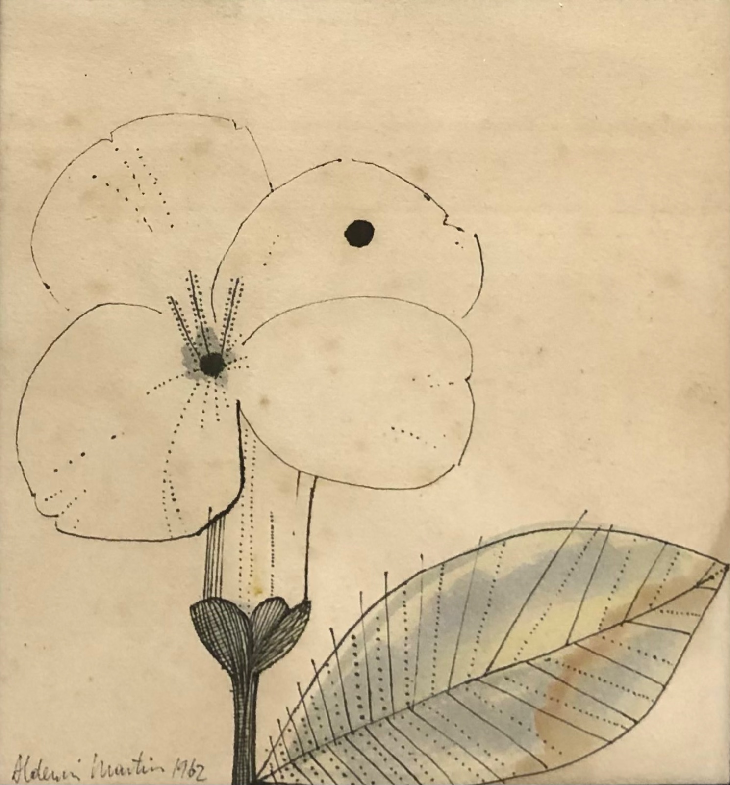 Aldemir Martins (1922-2006), Flor, 1962 - foto 1 de 4