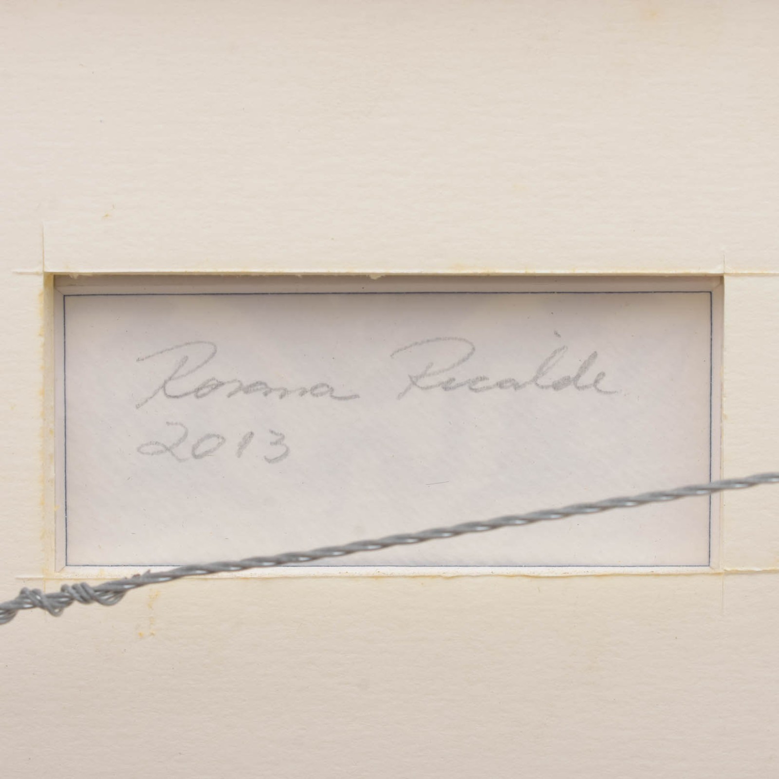 Rosana Ricalde (1971), Sem título, 2013 - foto 4 de 4