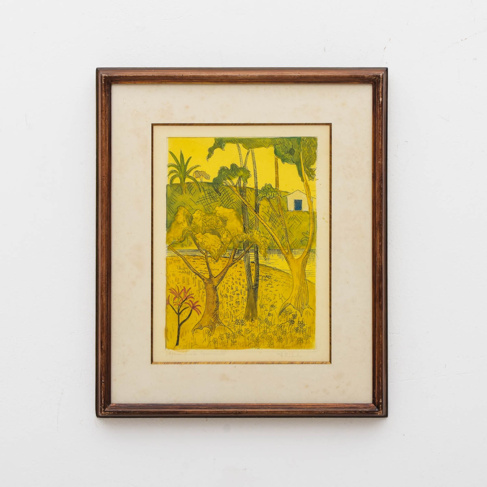 Francisco Rebolo (1902-1980), Paisagem - foto 2 de 5