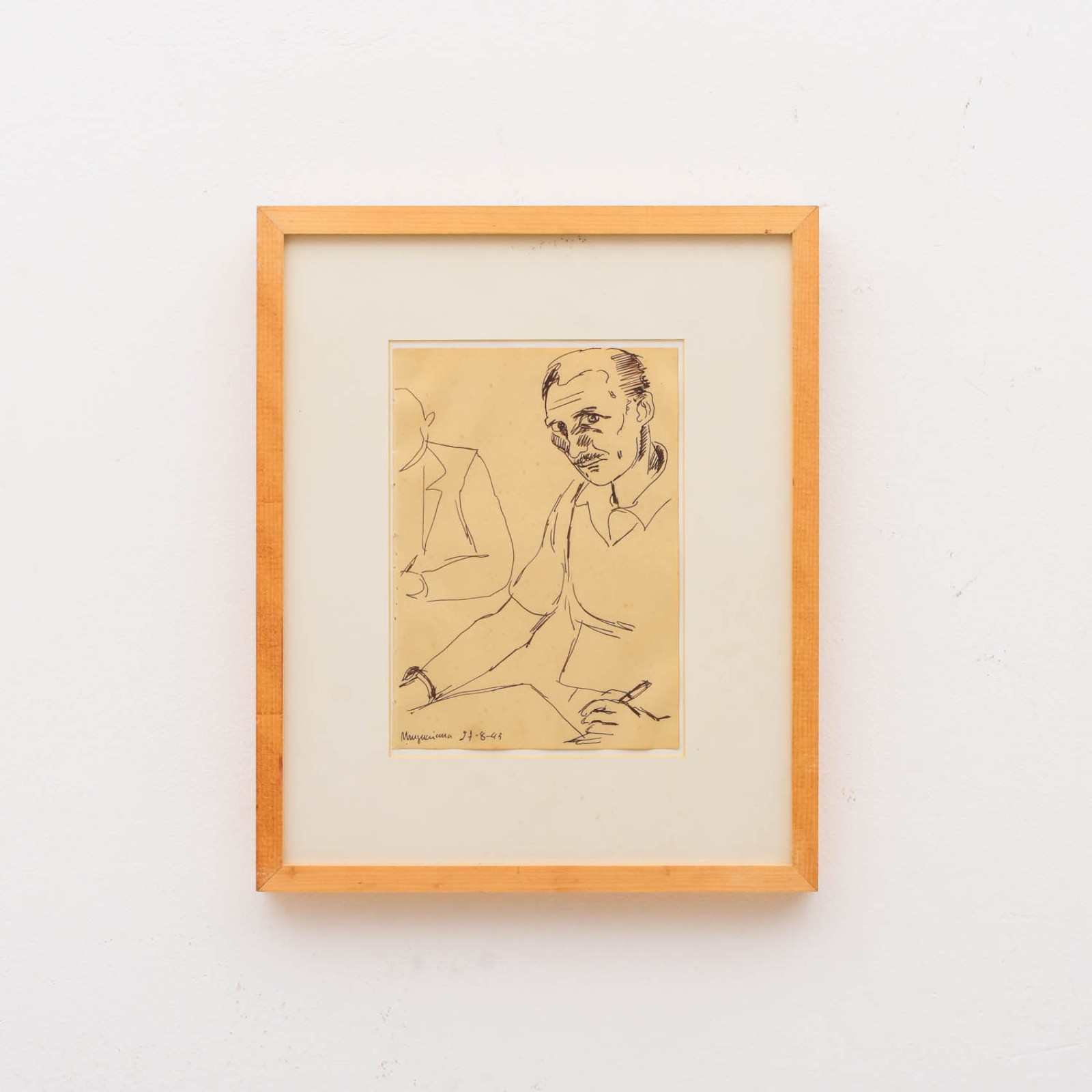 Aldo Bonadei (1906-1974), Autorretrato, 1945 - foto 2 de 4