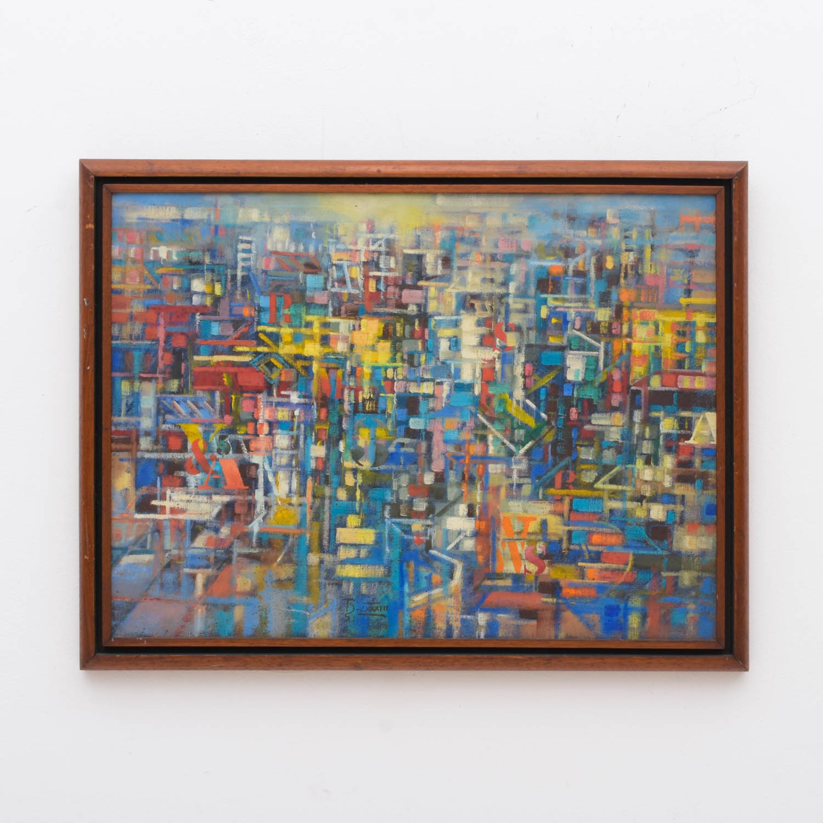 Benjamin Silva (1927), Cidade em azul III, 1987 - foto 4 de 5