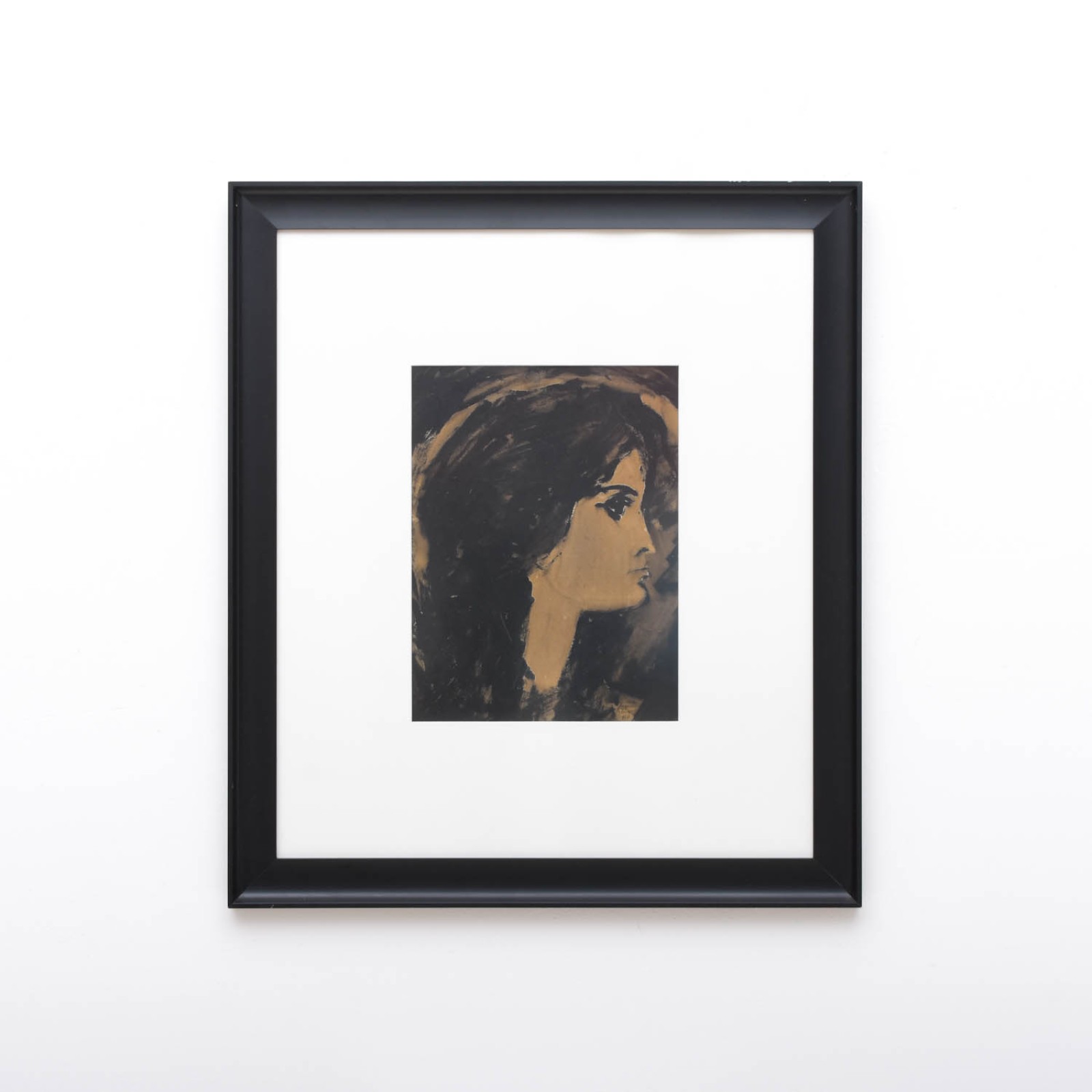 Augusto Rodrigues (1913-1993), Sem Título - Perfil Mulher, 1967 - foto 2 de 4