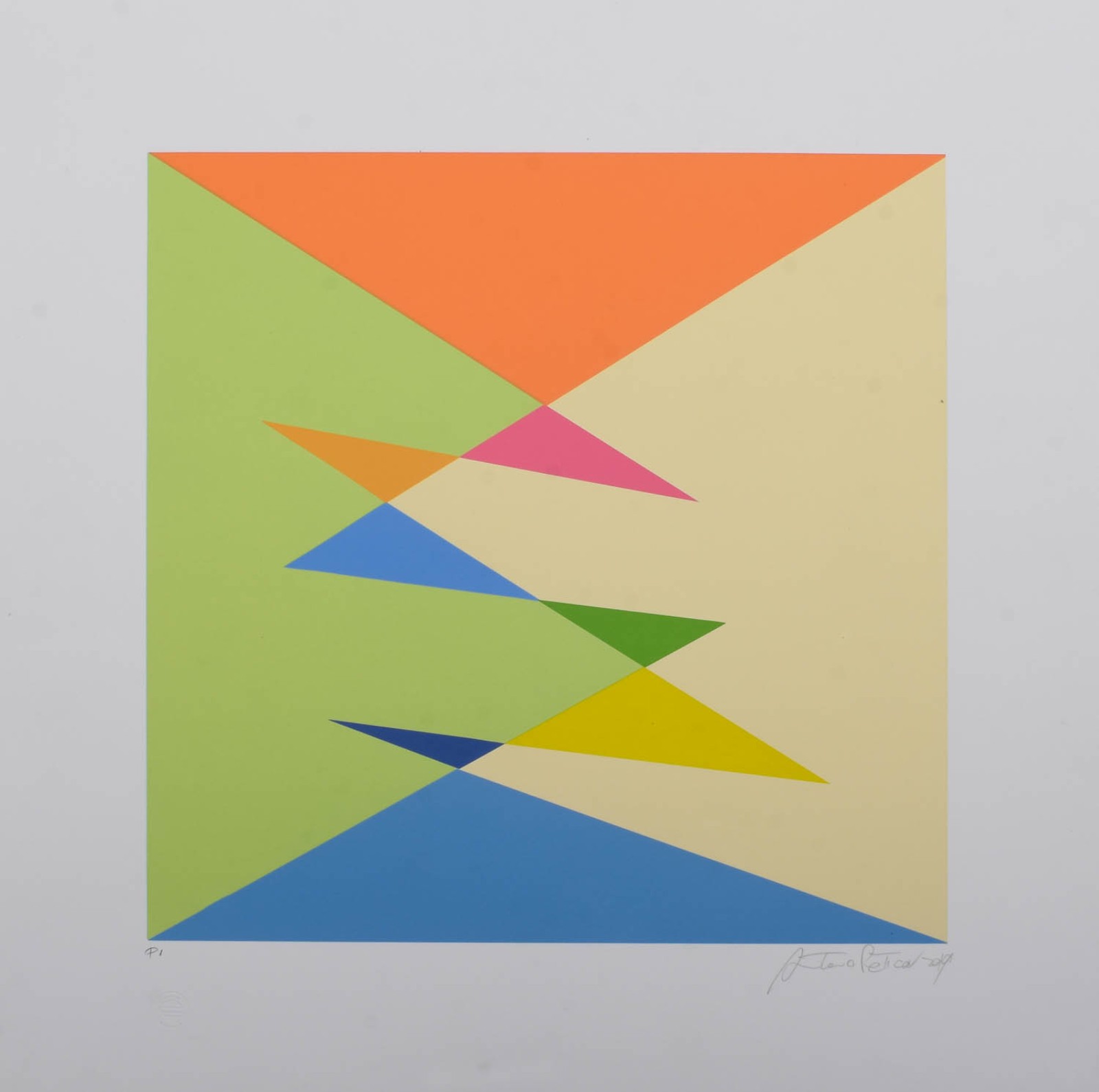 Antonio Peticov  (1946), CONCRETO II, 2019 - foto 1 de 3