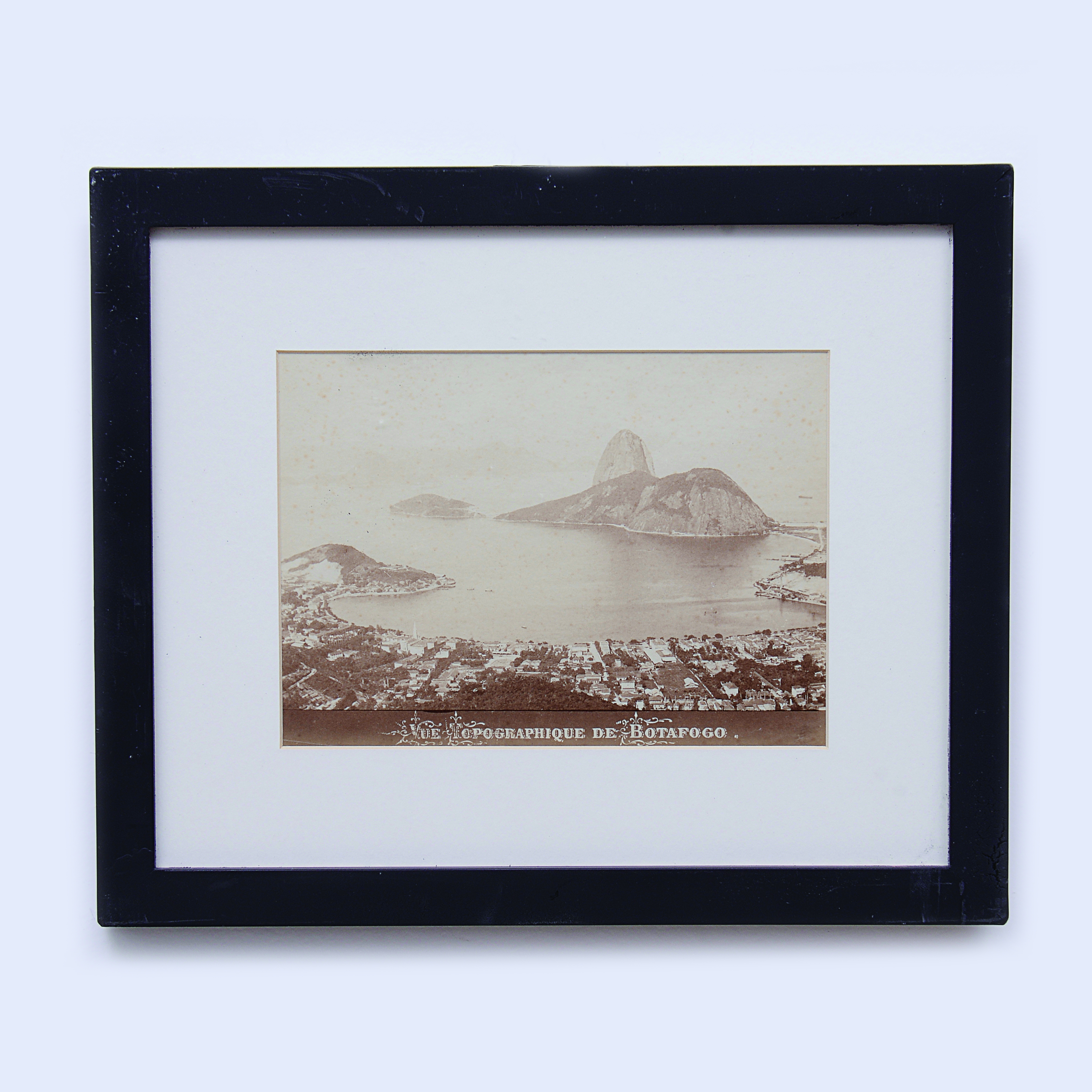 Vue topographique de Botafogo [Antiga vista topográfica da Baía de Guanabara/Praia de Botafogo] - foto 1 de 2