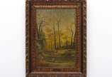 CH. FROMENT, Paisagem - Óleo s/ tela<br>Ass. inf. direito