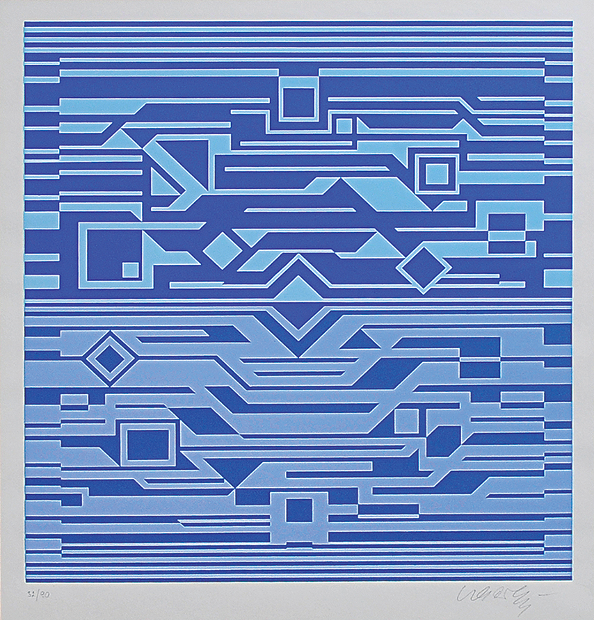 Victor Vasarely  (1906-1997), Sem título - foto 2 de 2