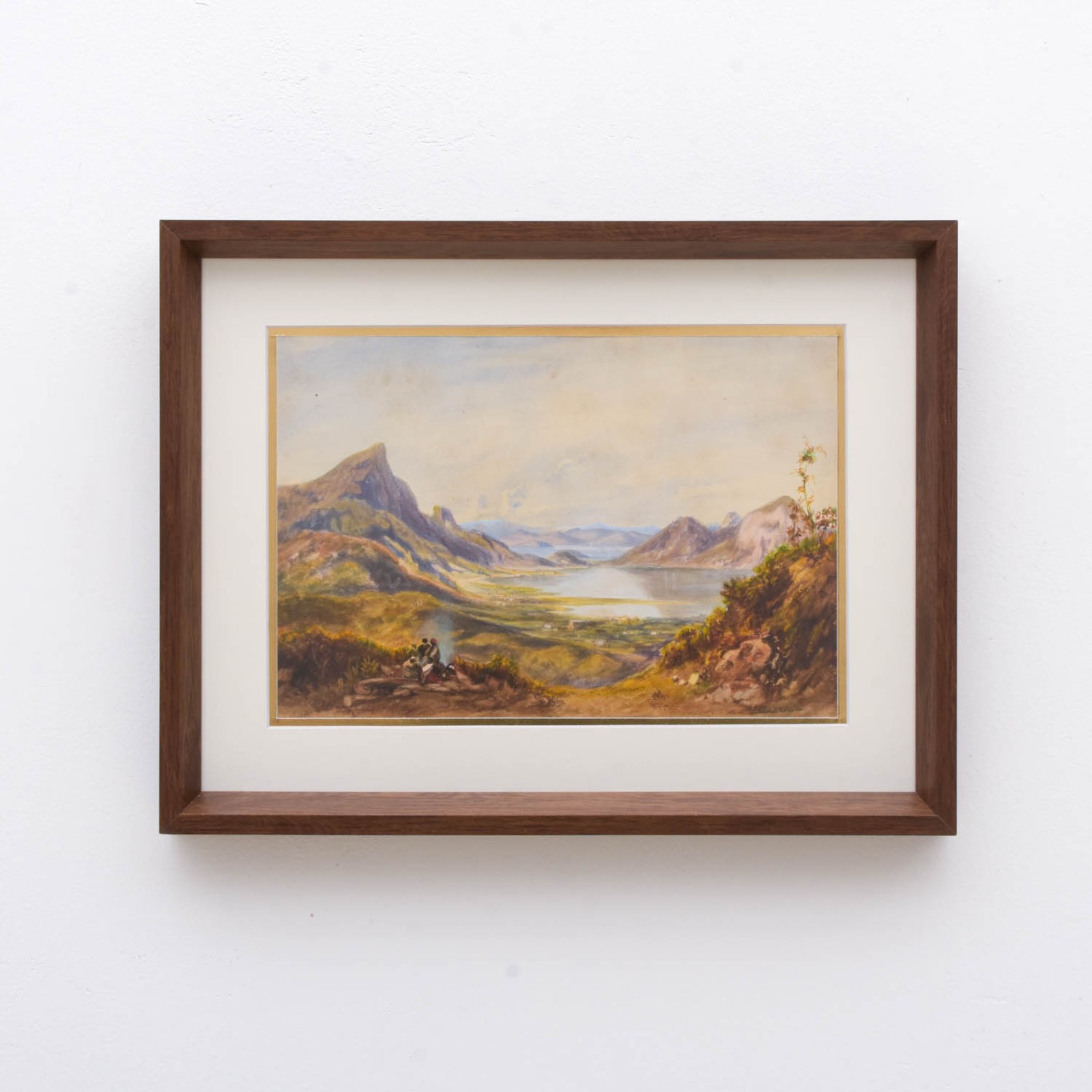 Eduard Hildebrandt (1818-1869), Lagoa Rodrigo de Freitas, 1844 - foto 2 de 4
