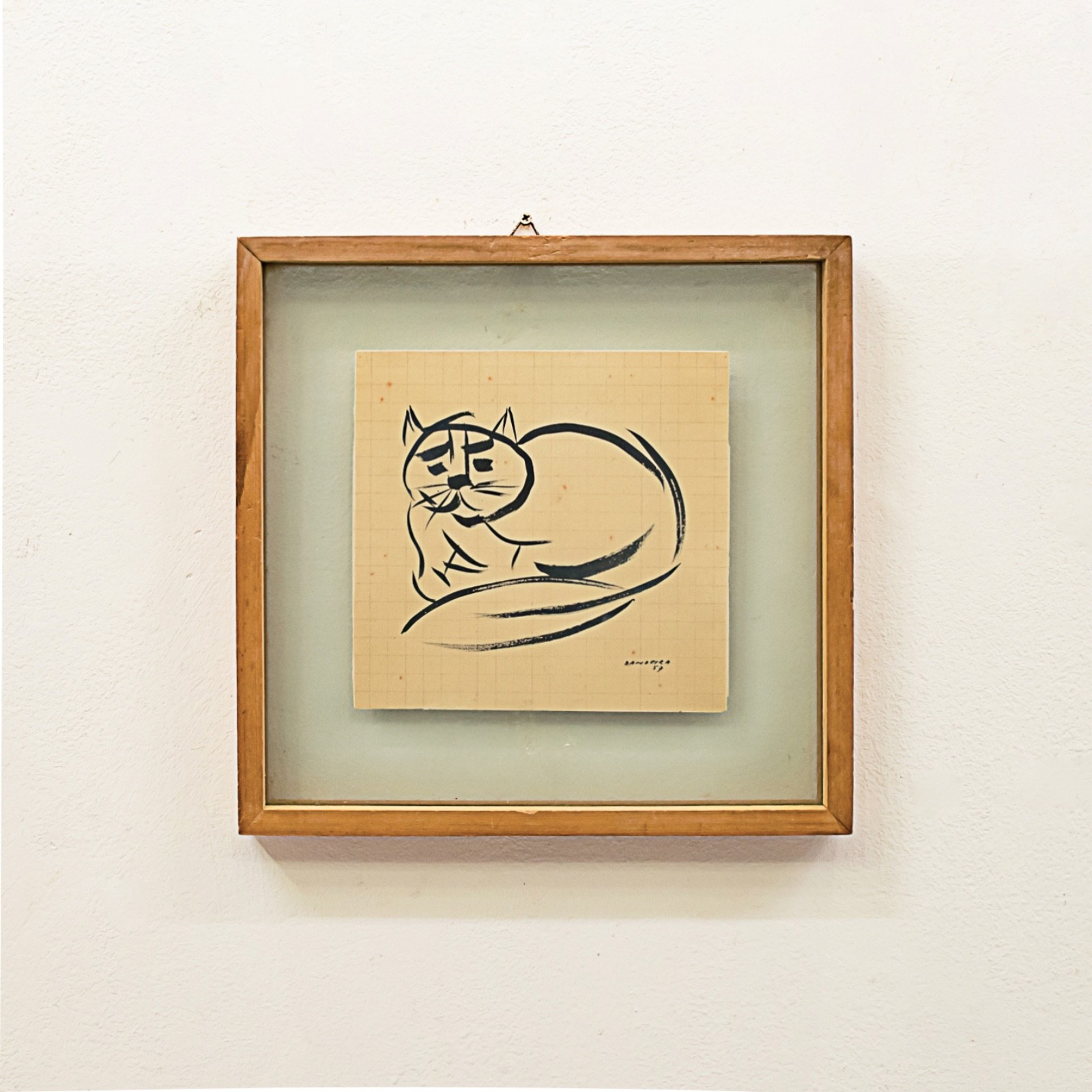 Antonio Bandeira (1922-1967), GATO, 1957 - foto 2 de 2