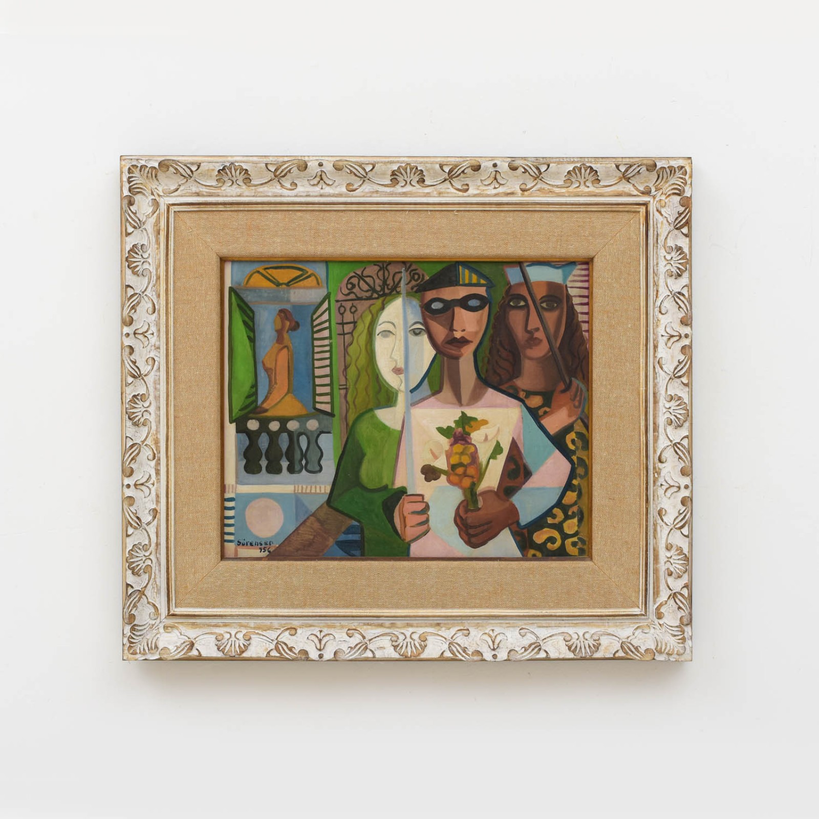 Carlos Sorensen (1928-2008), Figuras,1956 - foto 3 de 5