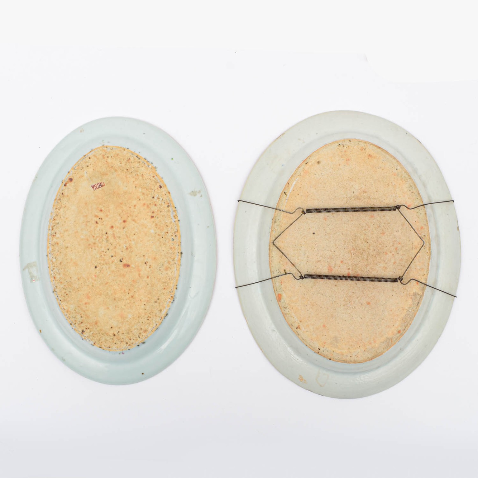 Duas travessas em porcelana chinesa Mandarim - foto 2 de 2