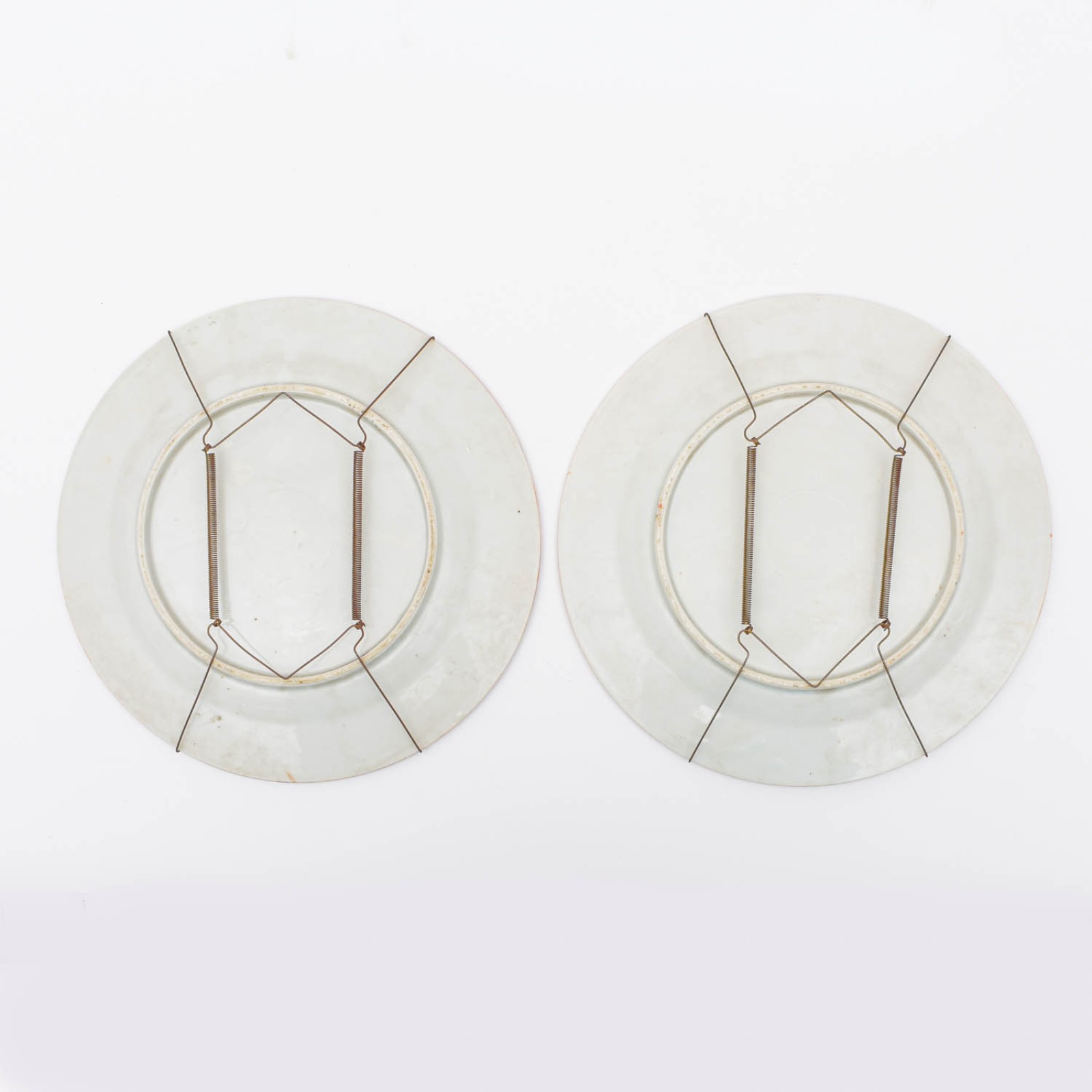 Par de pratos em porcelana chinesa Mandarim - foto 2 de 2