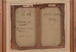 Lasar Segall (1891-1957), Figura inclinada ao luar, ( Série As Erradias), 1949 - Óleo s/ tela<br>Ass. inf. esquerdo e verso e datado<br>Ex-coleção Felicia Leiner<br><br><br>Lasar Segall (1891-1957)...