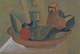 Cícero Dias (1907-2003), Natureza Morta, 1929/1930 - Aquarela s/ papel<br>Ass. inf. direito<br>Localizado Rio<br><br>"Cícero Dias (1907-2003) foi um artista multifacetado, nascido em Escada, Pernam...