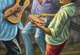 SERGIO VIDAL (1945), Chorinho, 2024 - Óleo s/ tela<br>Ass. inf. esquerdo 
