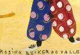 Rosina Becker do Valle (1914-2000), Carnaval, 1964 - Aquarela s/ papel <br>Ass. inf. esquerdo 